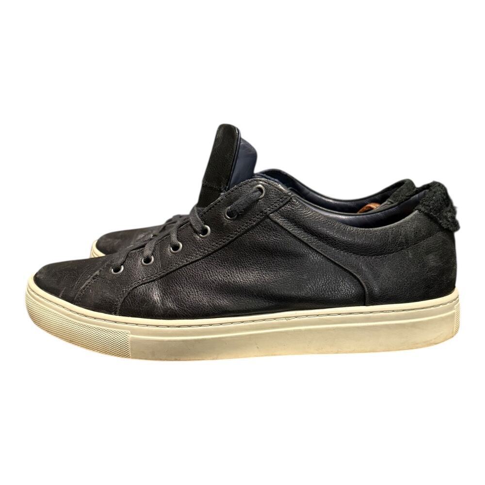 Johnston And Murphy Men’s Bank Sneakers Lace Up Low Top Navy Blue Size 13 M Shoe - Picture 5 of 9